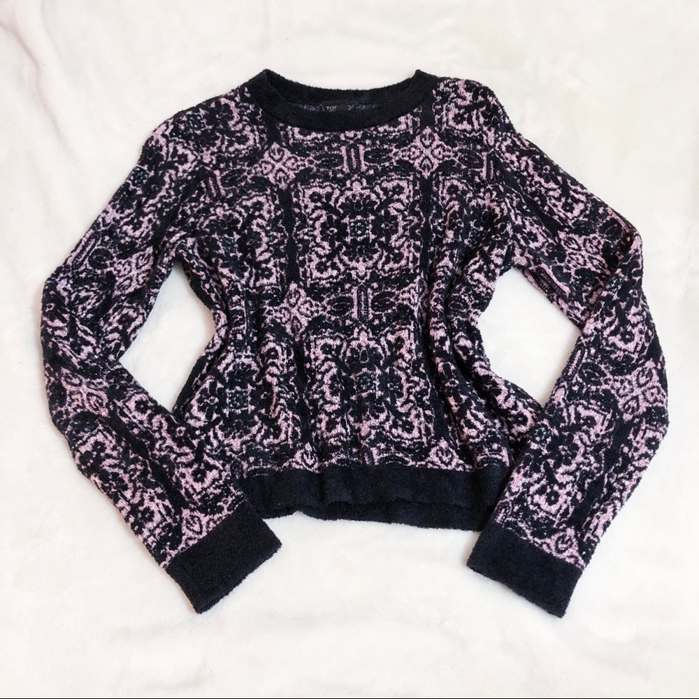 Topshop Crop Sweater